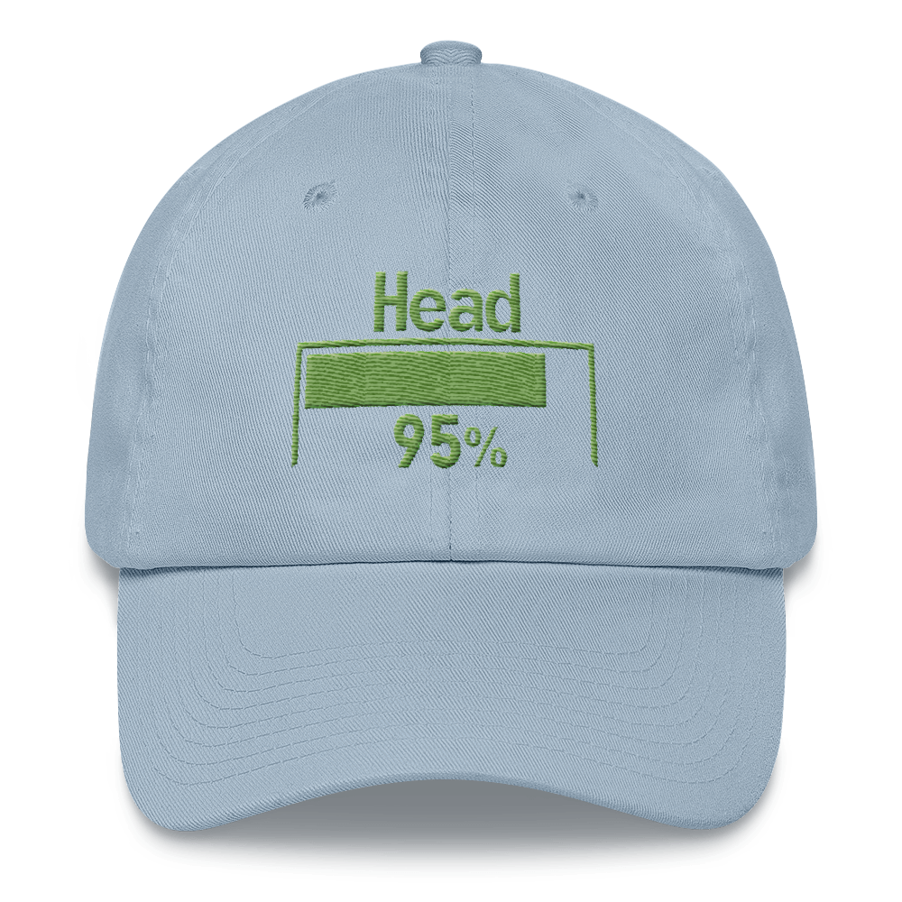 95% Head Damage Dad hat