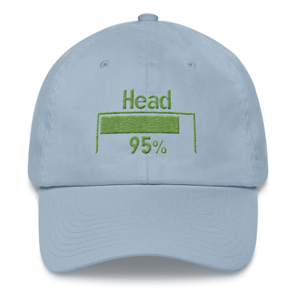95% Head Damage Dad hat