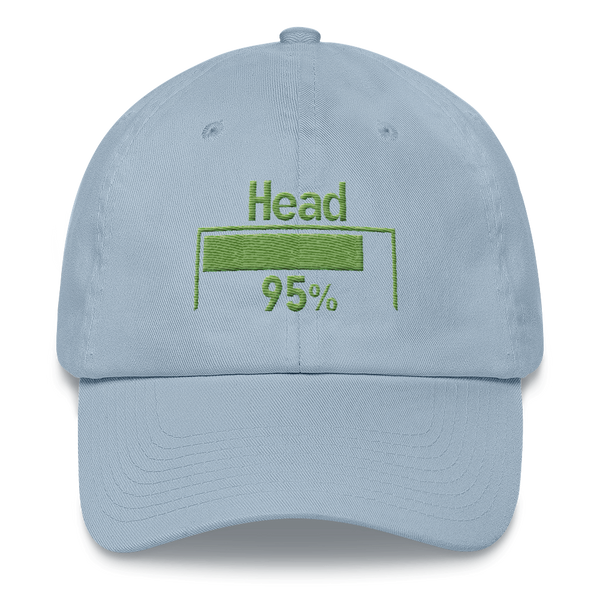 95% Head Damage Dad hat