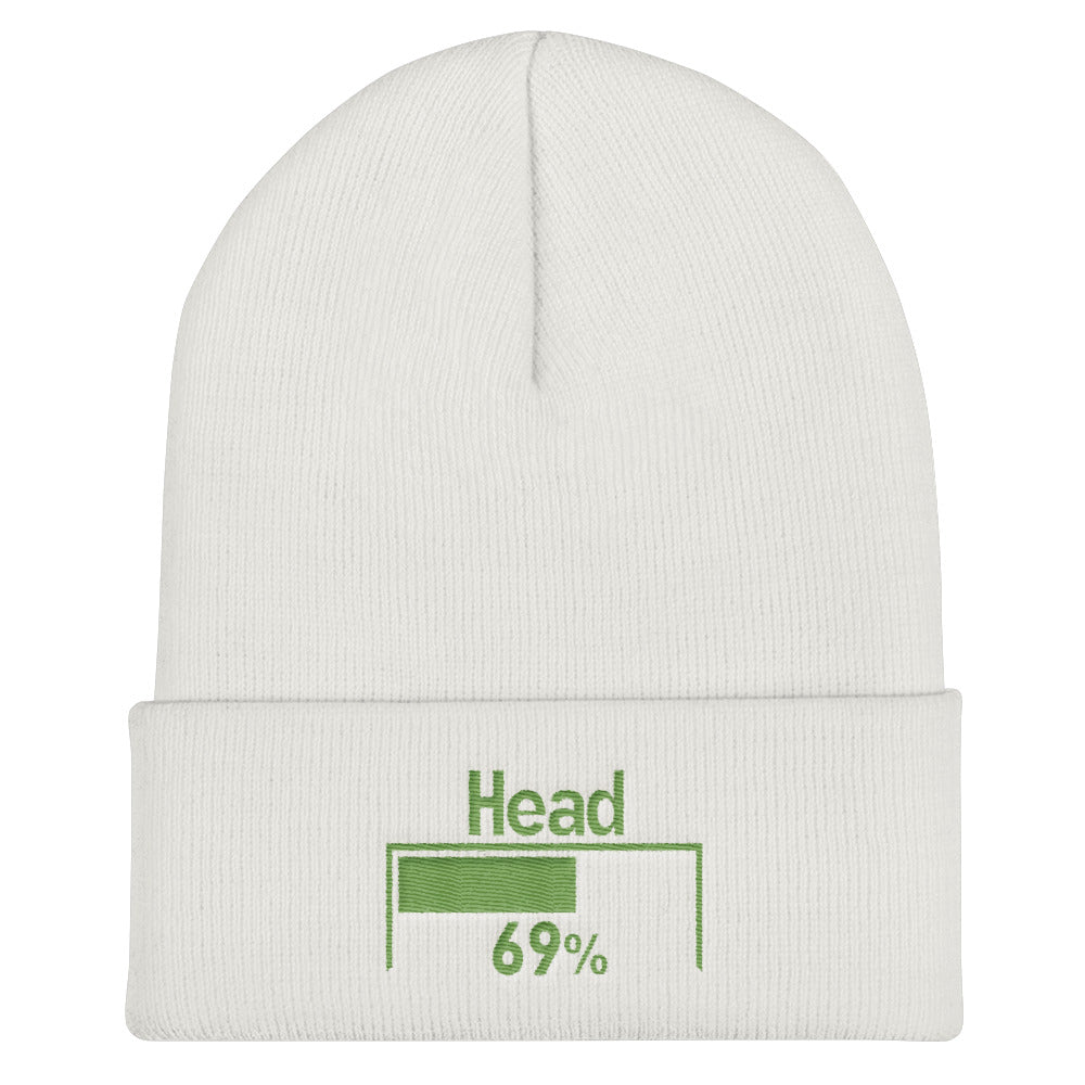 69% head damage Beanie