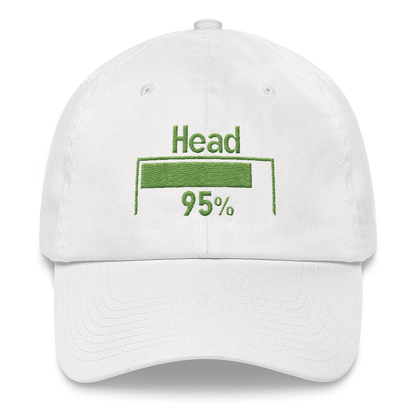 95% Head Damage Dad hat