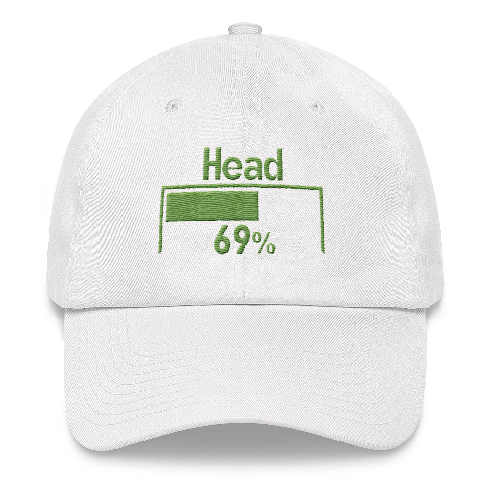 69% Head Damage Dad hat
