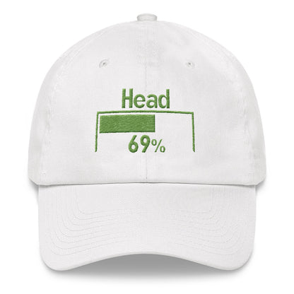 69% Head Damage Dad hat