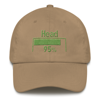 95% Head Damage Dad hat