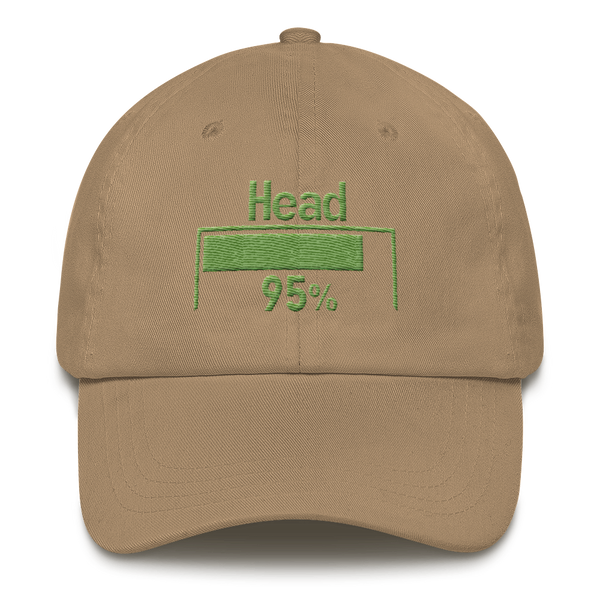 95% Head Damage Dad hat
