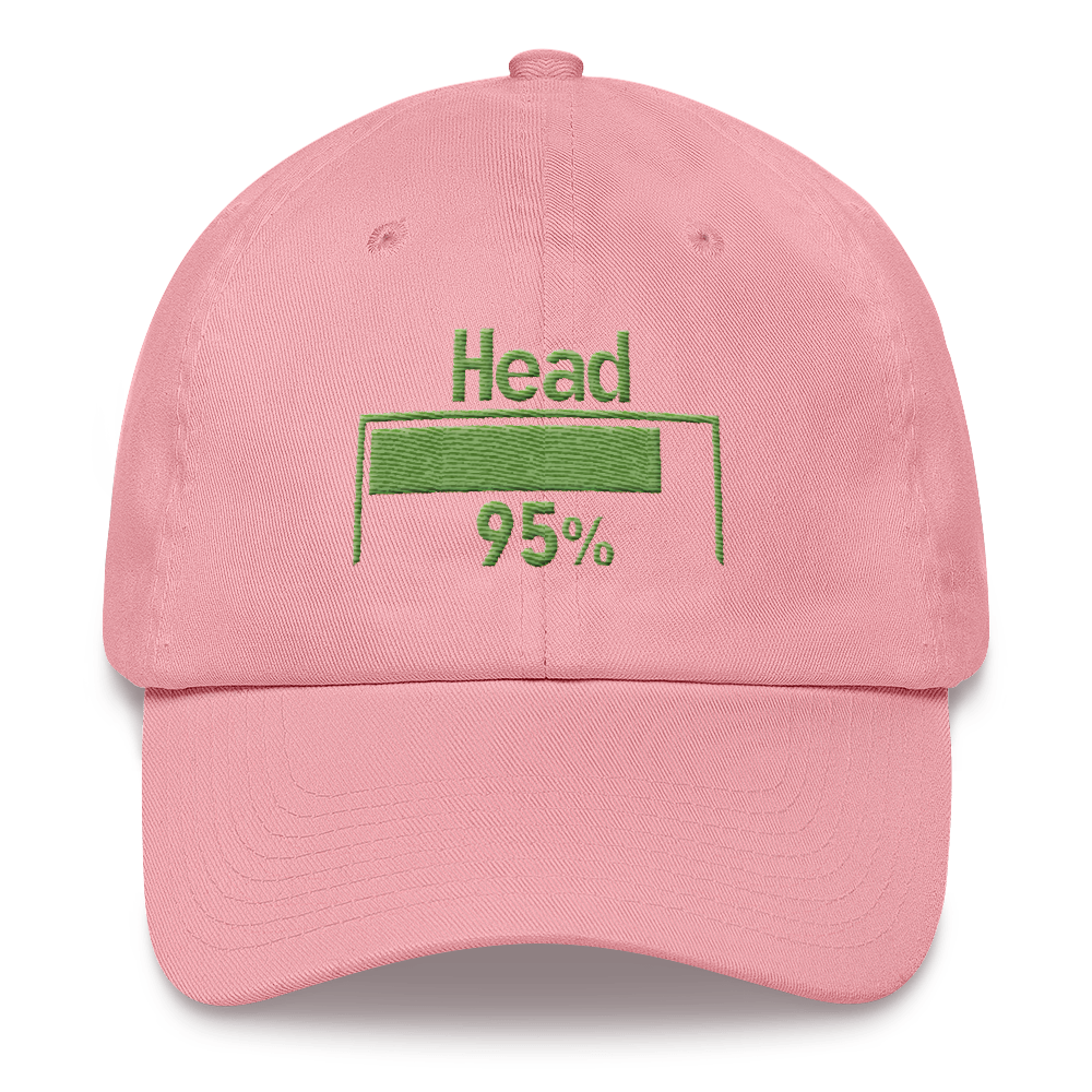 95% Head Damage Dad hat