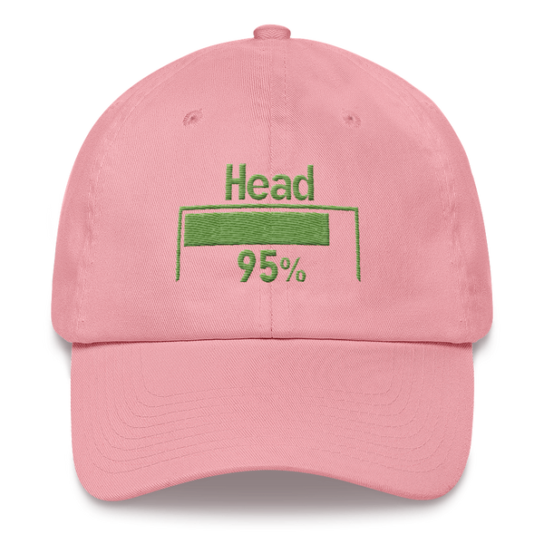 95% Head Damage Dad hat