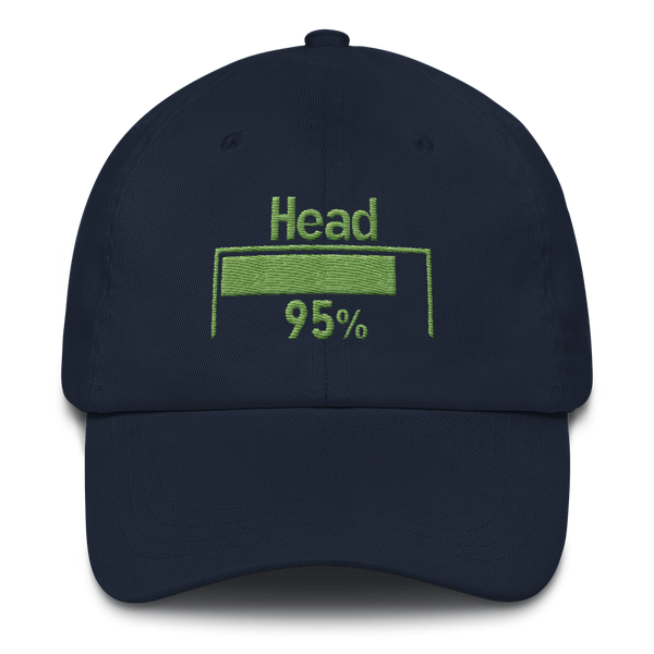 95% Head Damage Dad hat